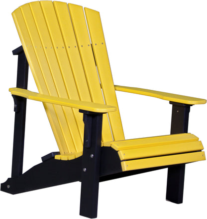Deluxe Adirondack Chair Yellow & Black