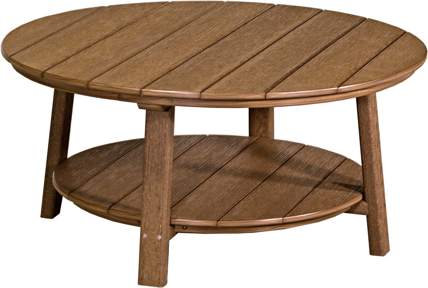 Deluxe Conversation Table Antique Mahogany