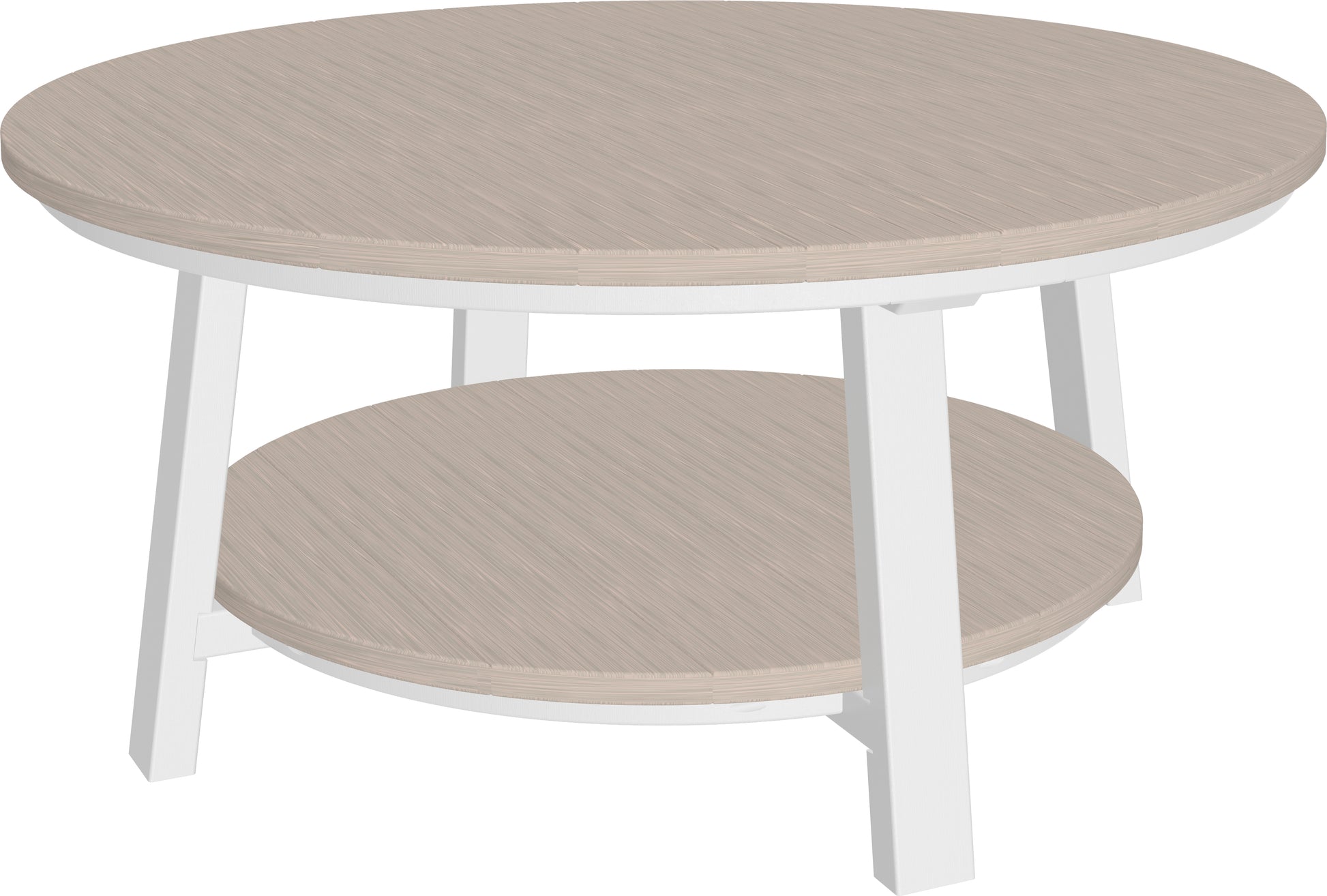 Deluxe Conversation Table Birch & White