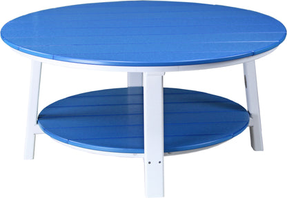 Deluxe Conversation Table Blue & White