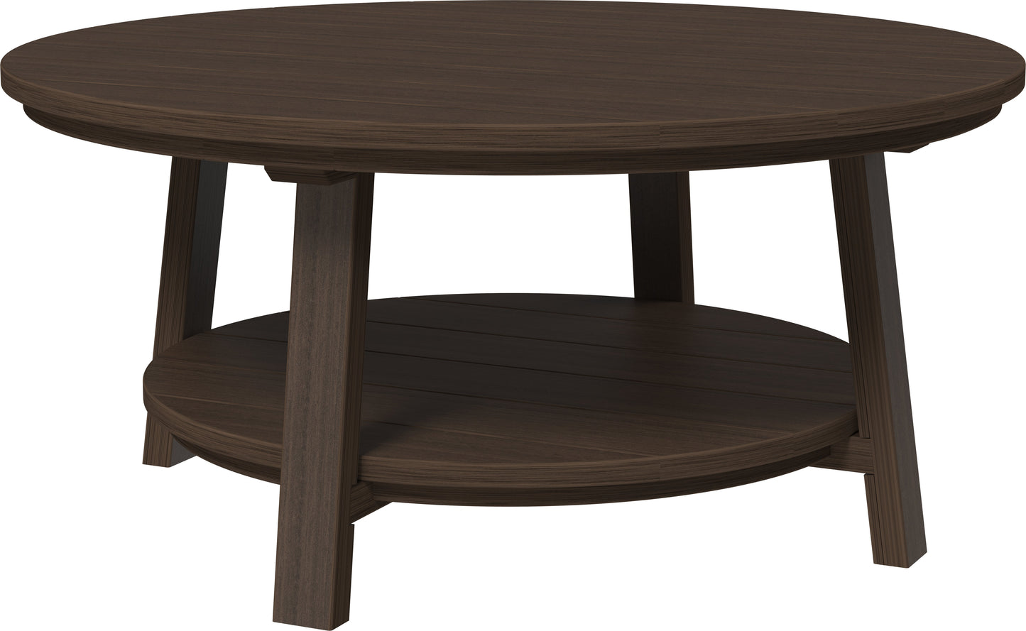 Deluxe Conversation Table Brazilian Walnut