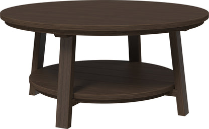 Deluxe Conversation Table Brazilian Walnut
