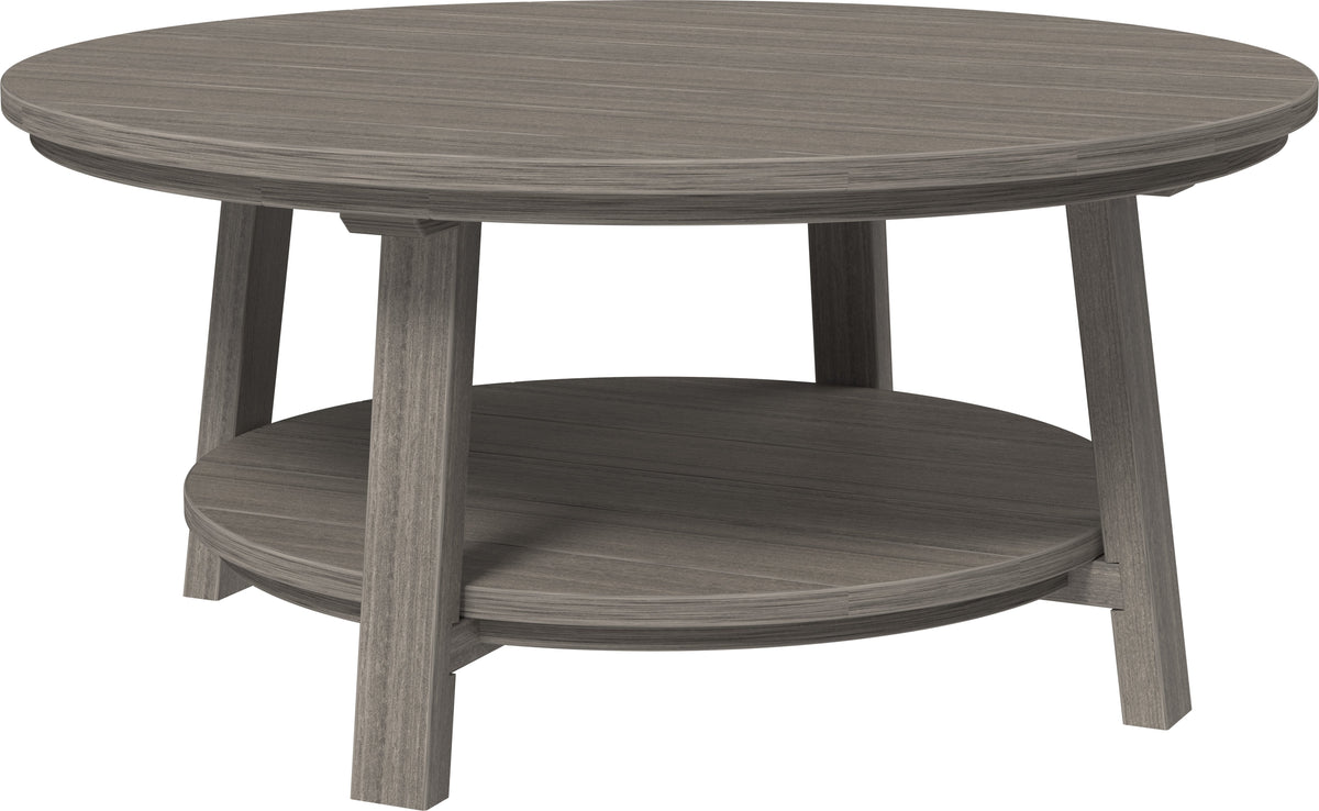 Deluxe Conversation Table Coastal Gray