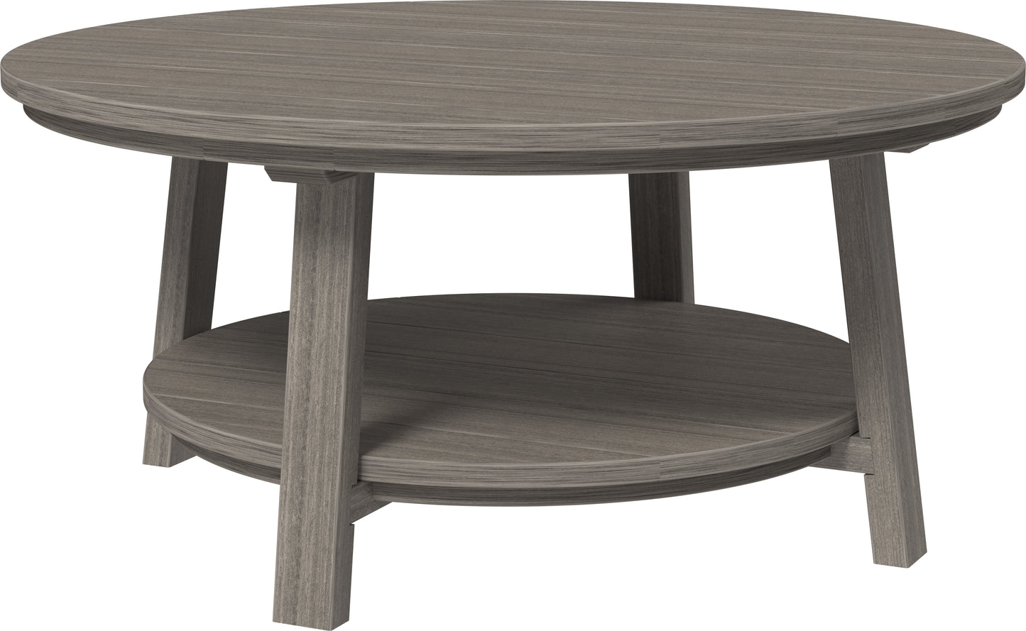 Deluxe Conversation Table Coastal Gray