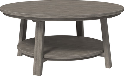Deluxe Conversation Table Coastal Gray