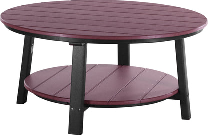 Deluxe Conversation Table Cherrywood & Black