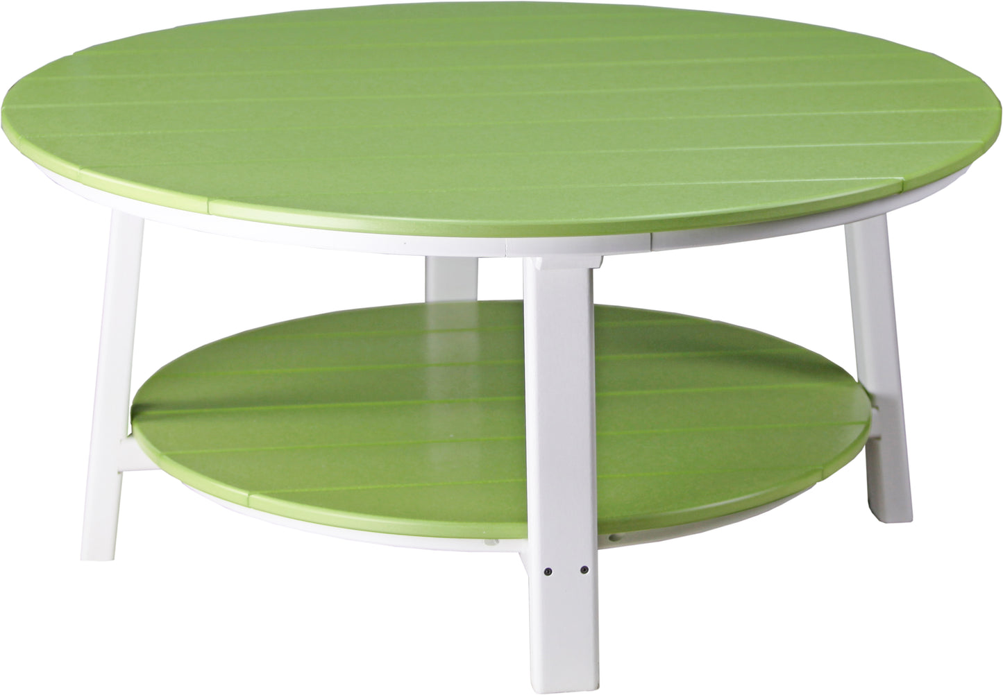 Deluxe Conversation Table Lime Green & White