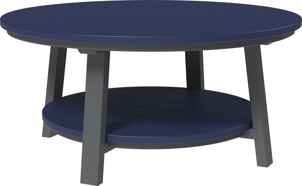 Deluxe Conversation Table Patriot Blue & Slate