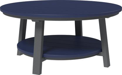 Deluxe Conversation Table Patriot Blue & Slate