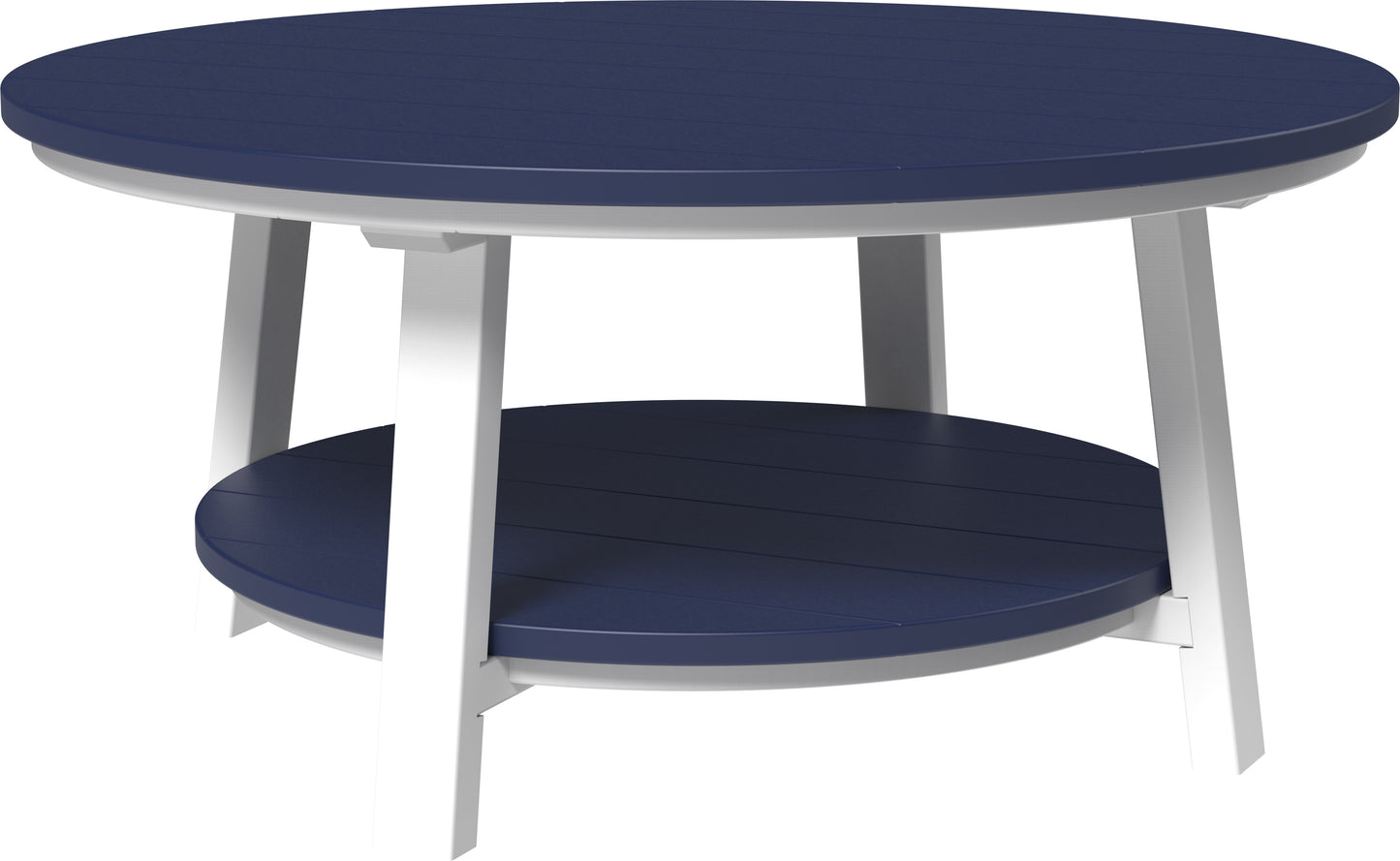 Deluxe Conversation Table Patriot Blue & White