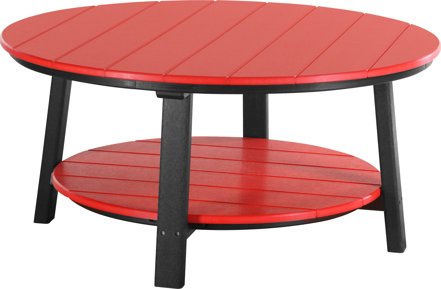 Deluxe Conversation Table Red & Black
