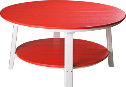 Deluxe Conversation Table Red & White