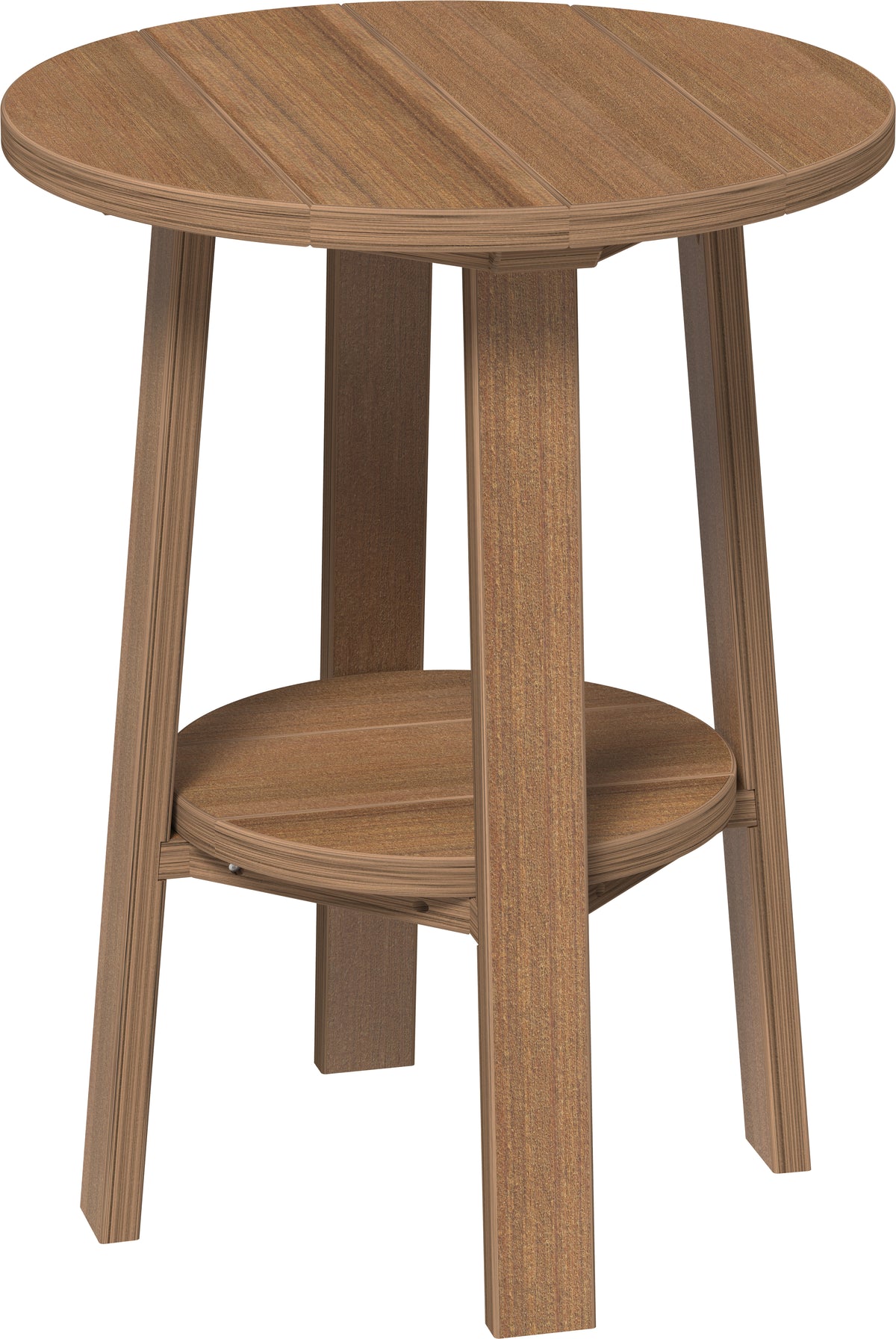 Deluxe End Table (28") (Antique Mahogany) 28 Inch