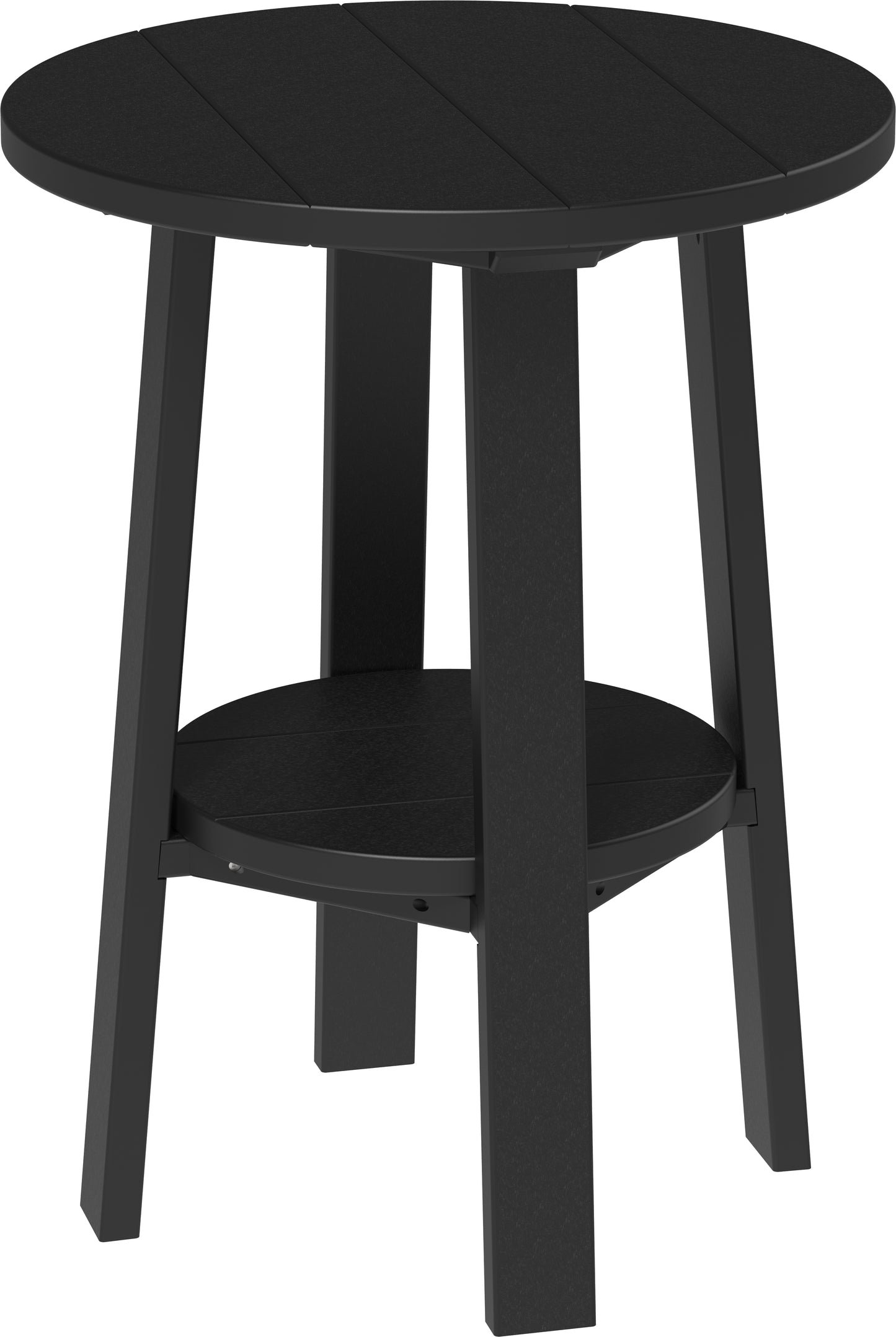 Deluxe End Table (28") (Black) 28 Inch