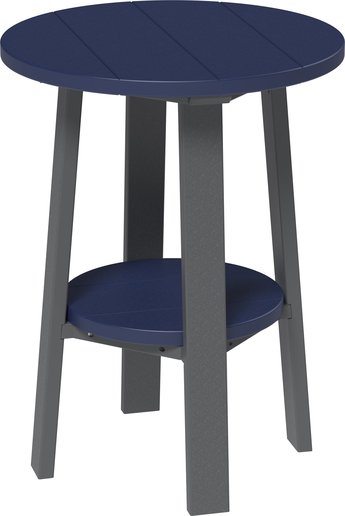 Deluxe End Table (28") (Patriot Blue & Slate) 28 Inch
