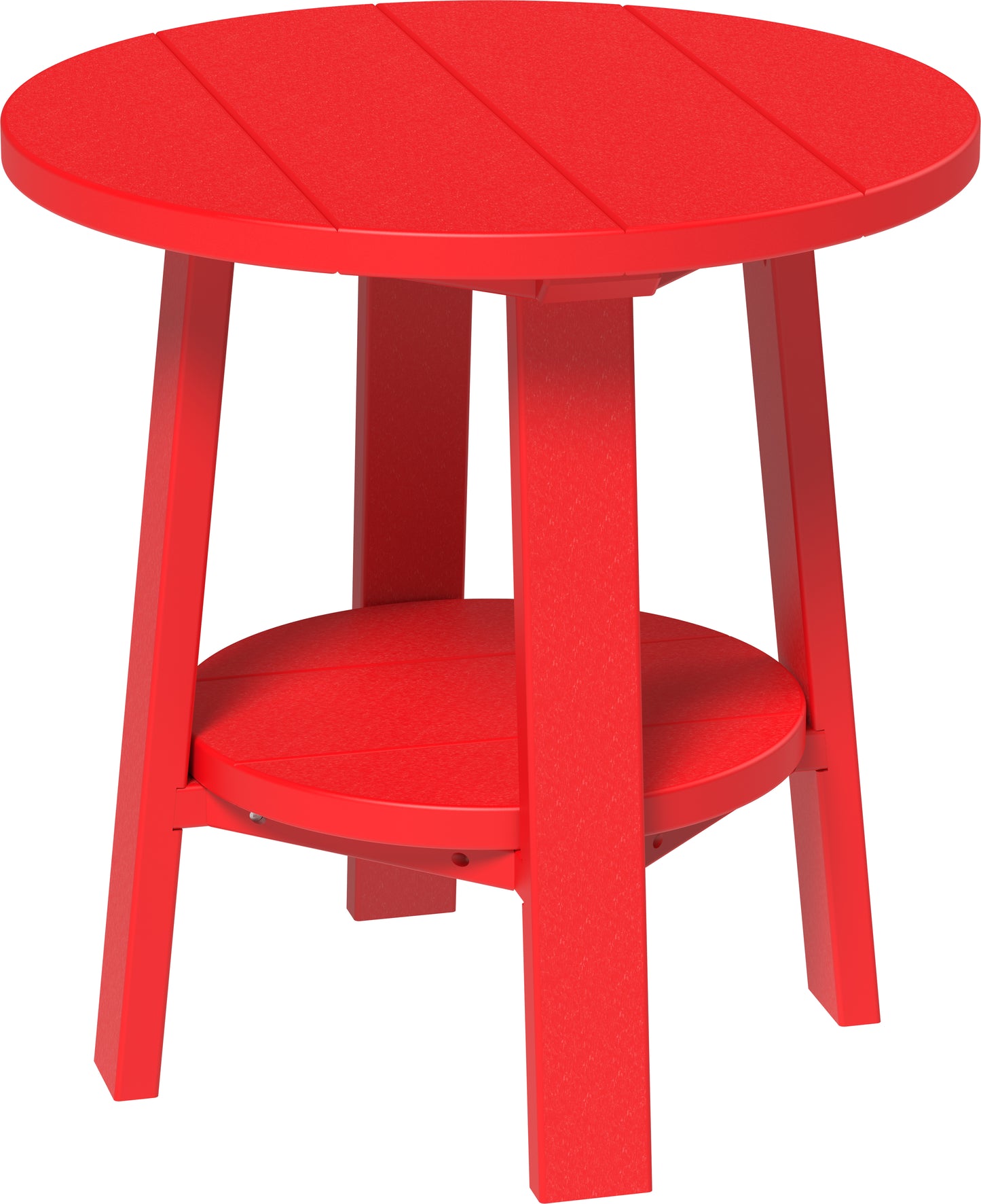 Deluxe End Table Red