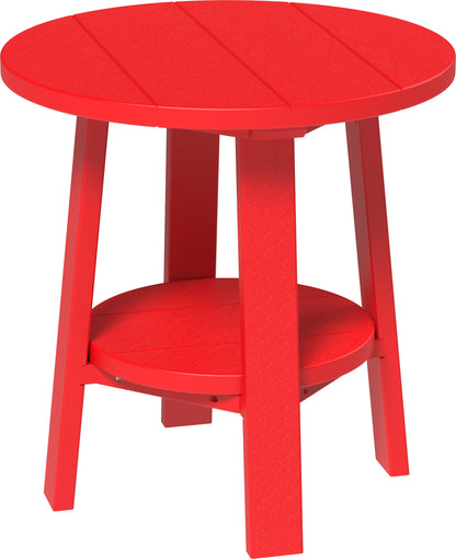 Deluxe End Table Red