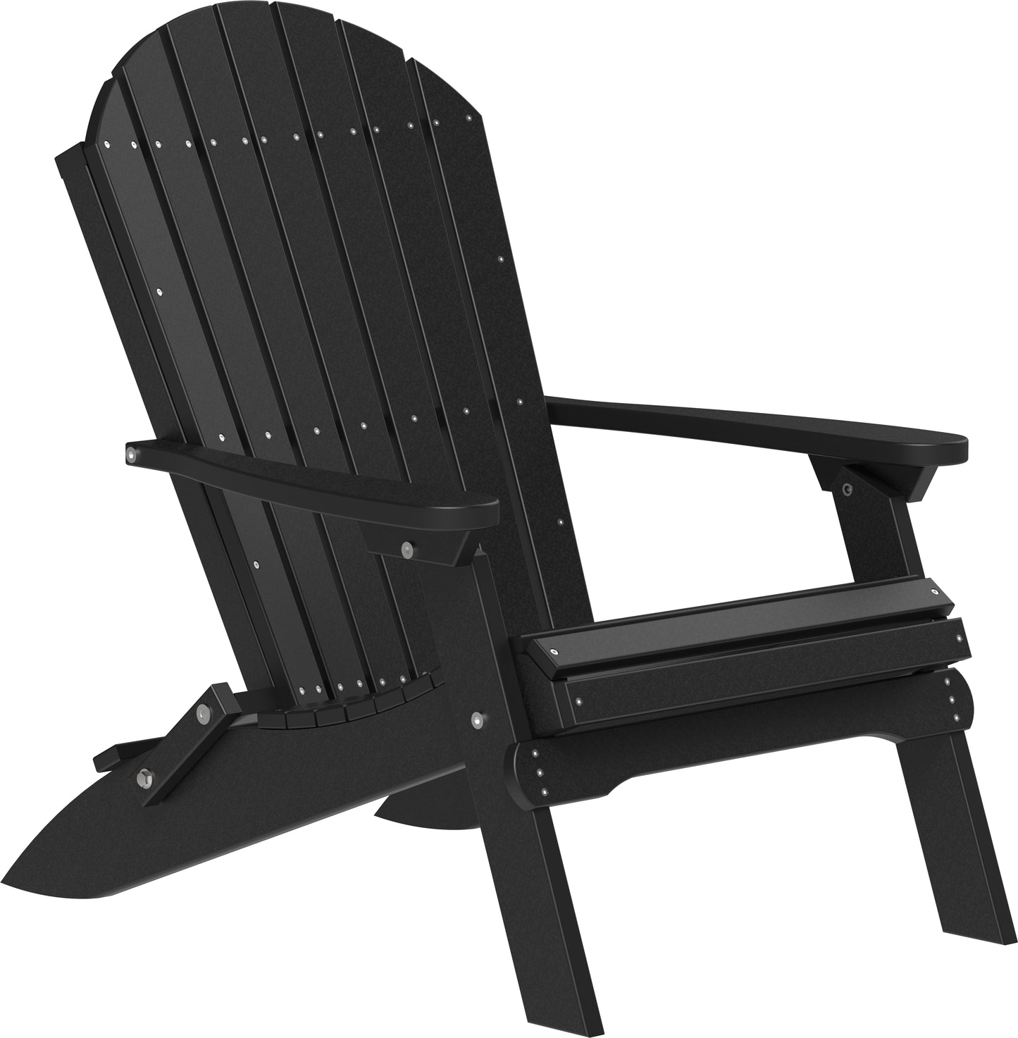 Folding Adirondack Chair Black