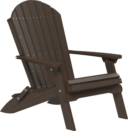 Folding Adirondack Chair Brazilian Walnut
