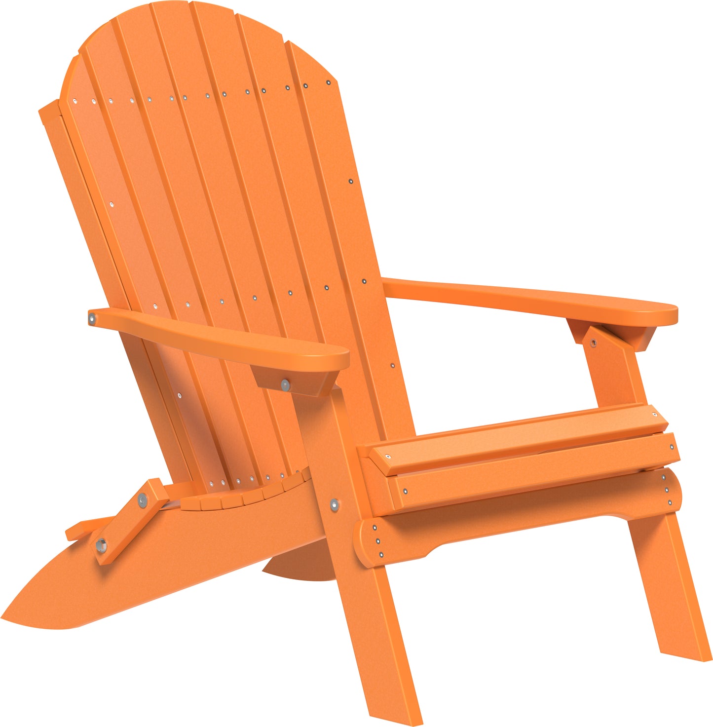 Folding Adirondack Chair Tangerine