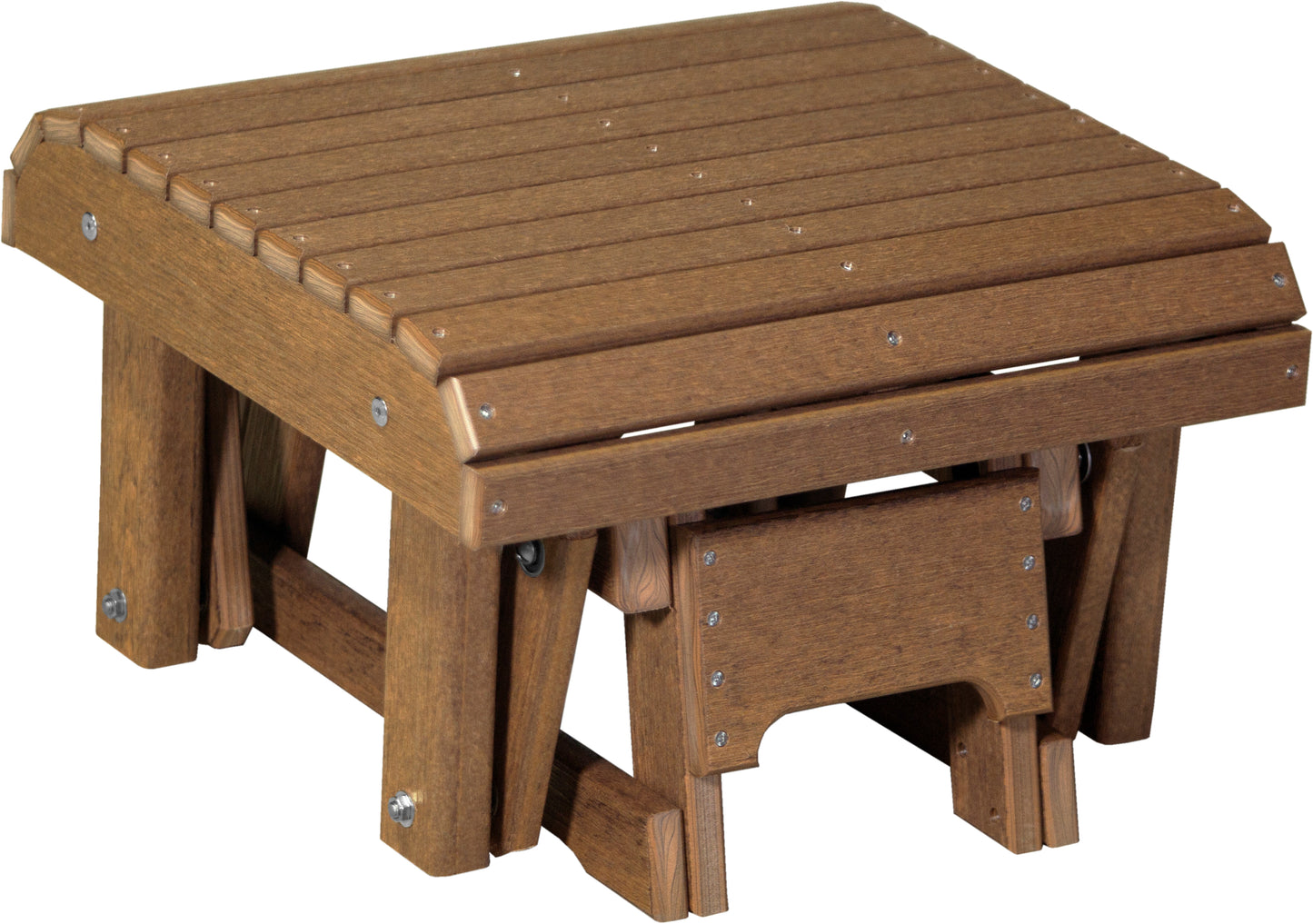 Glider Footrest Antique Mahogany