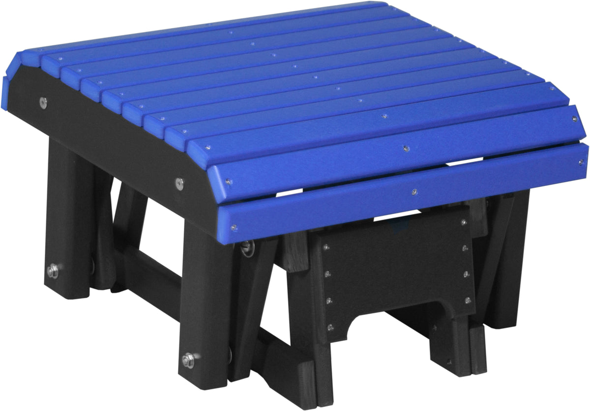 Glider Footrest Blue & Black