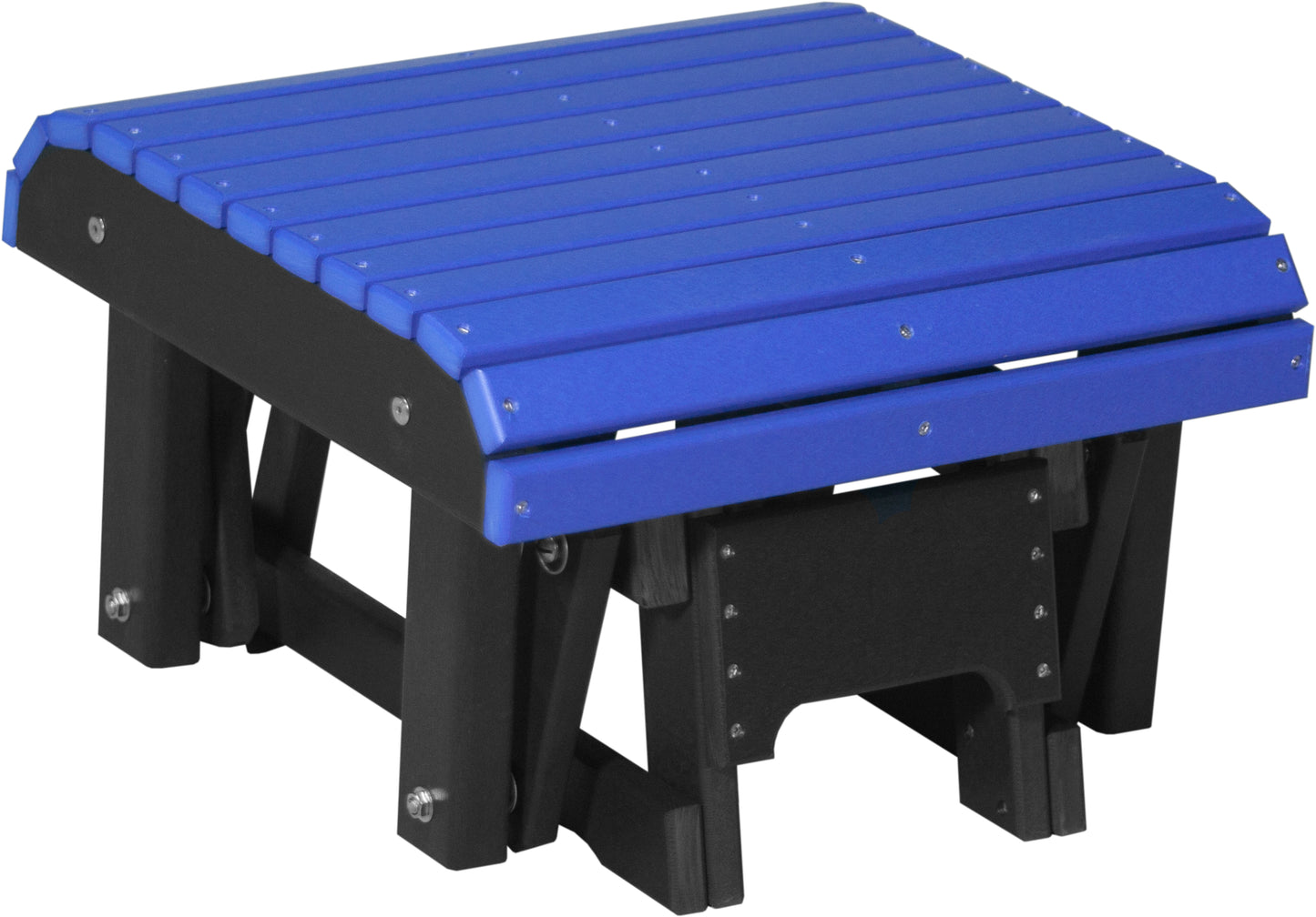 Glider Footrest Blue & Black