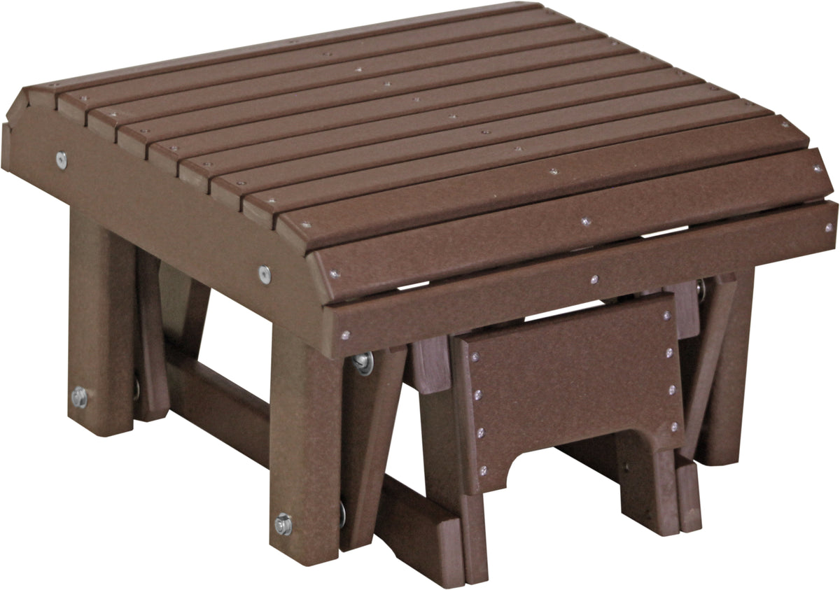 Glider Footrest Chestnut Brown