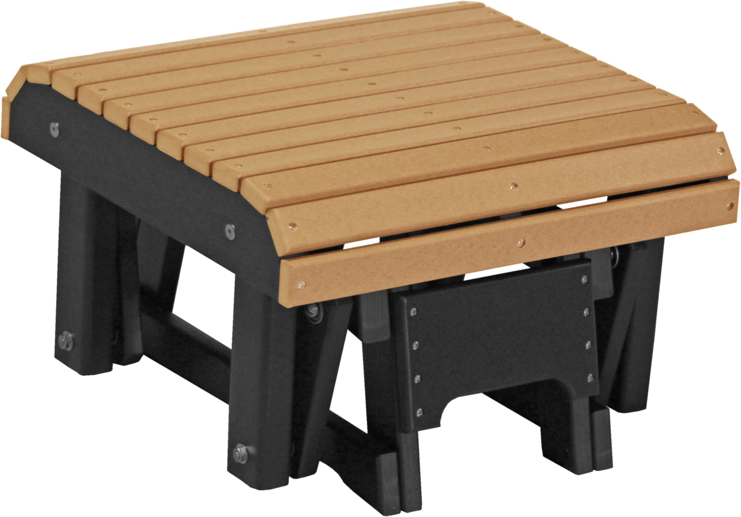 Glider Footrest Cedar & Black