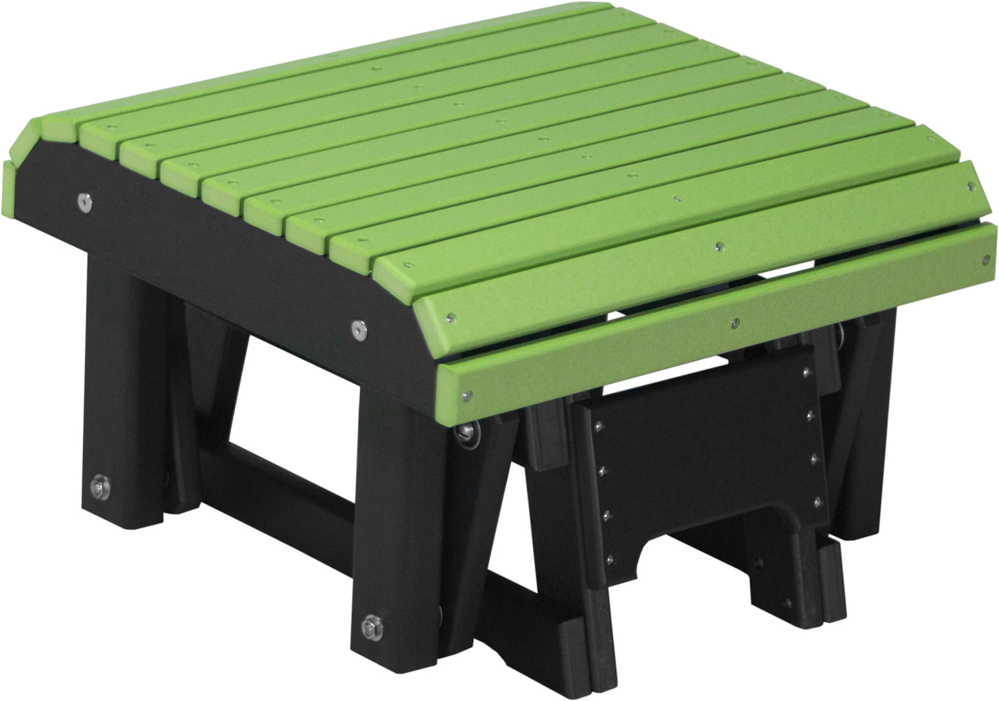 Glider Footrest Lime Green & Black
