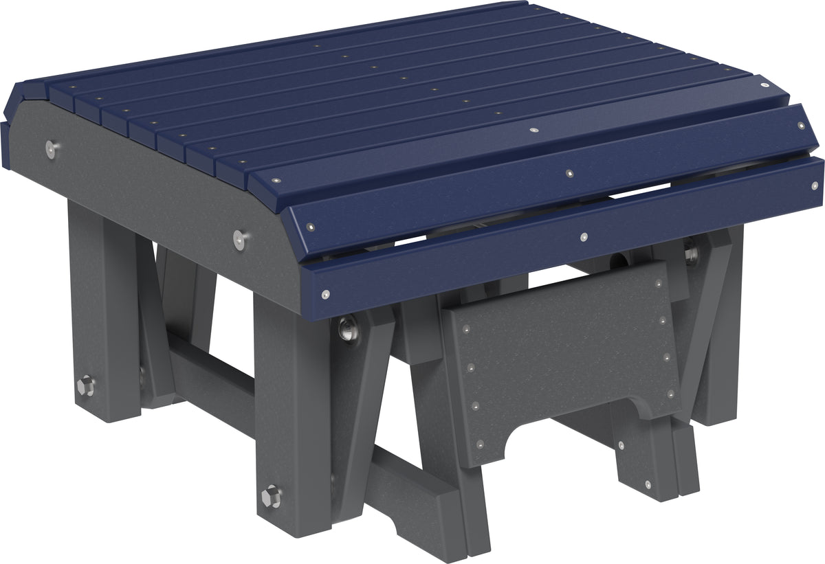 Glider Footrest Patriot Blue & Slate