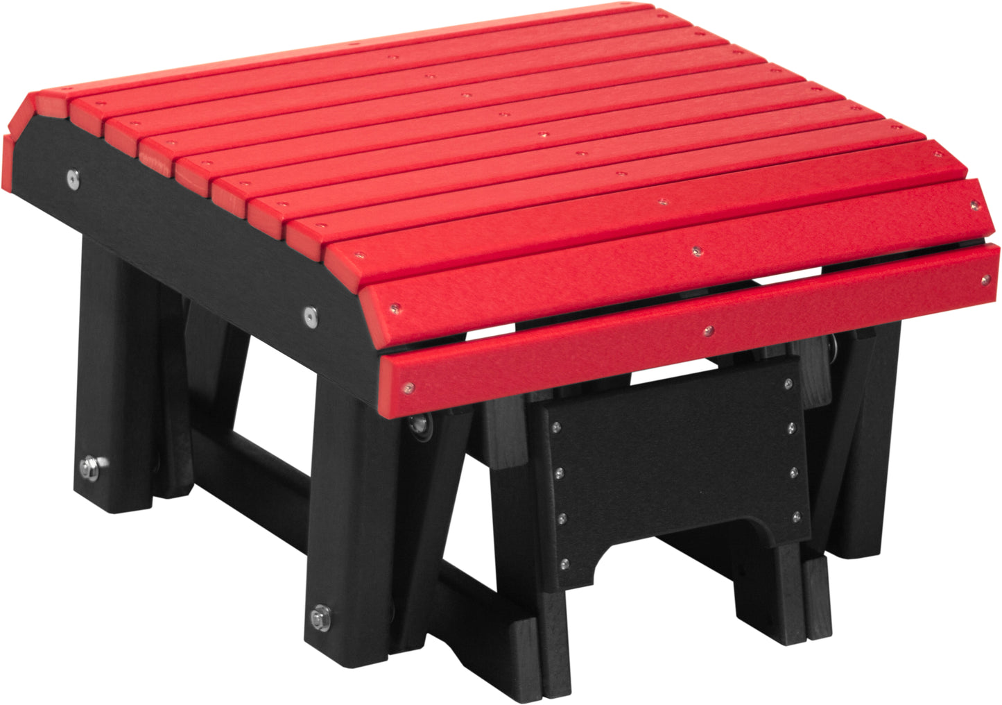 Glider Footrest Red & Black