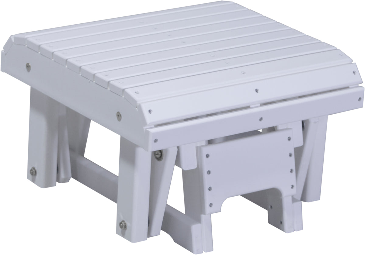 Glider Footrest White
