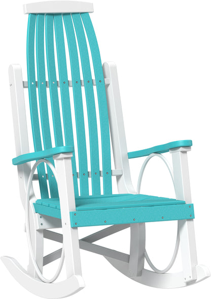 Poly Grandpa's Rocker Aruba Blue & White