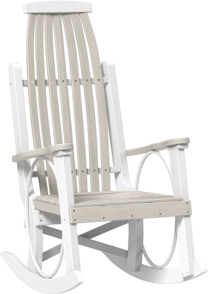 Poly Grandpa's Rocker Birch & White
