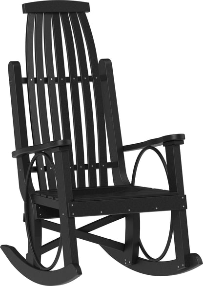 Poly Grandpa's Rocker Black