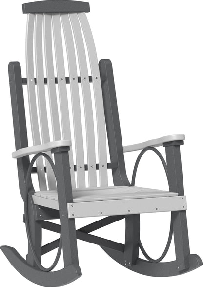 Poly Grandpa's Rocker Dove Gray & Slate