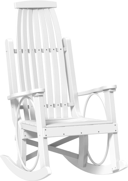 Poly Grandpa's Rocker White