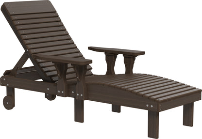 Poly Lounge Chair Brazilian Walnut
