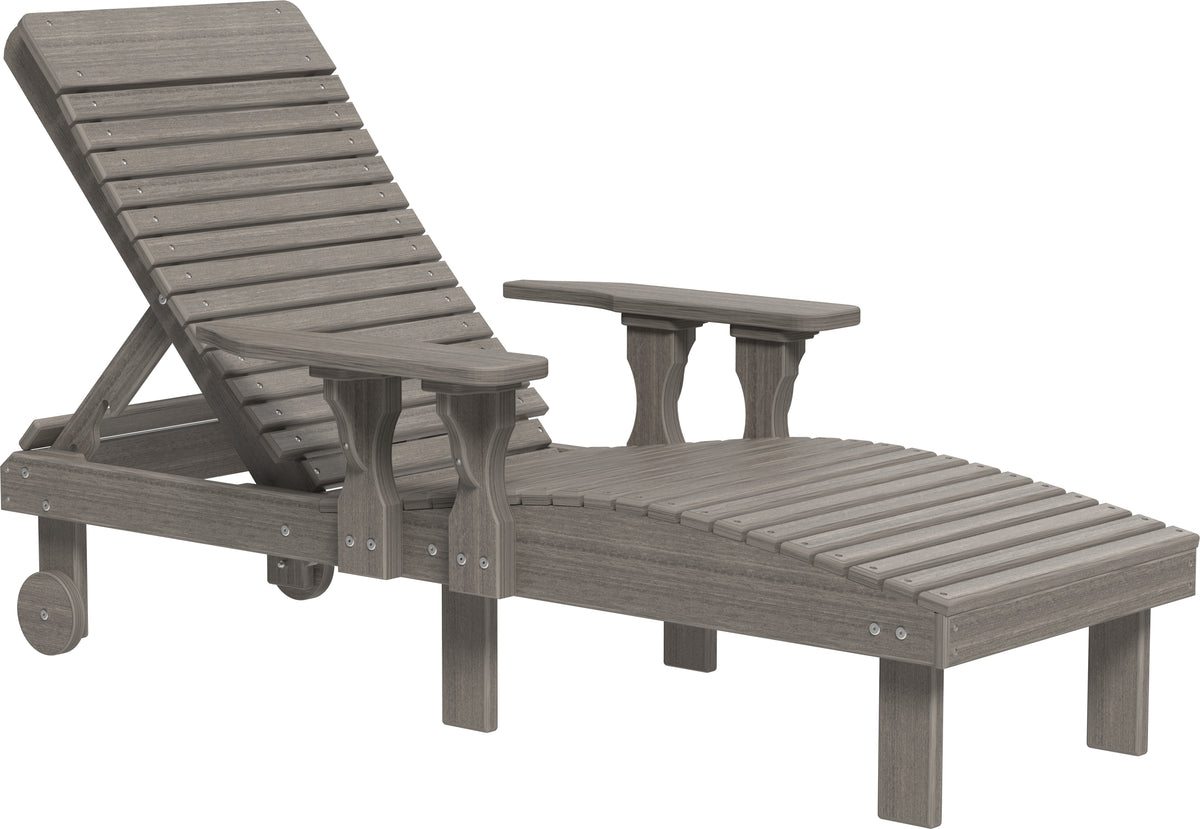 Poly Lounge Chair Coastal Gray