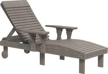 Poly Lounge Chair Coastal Gray