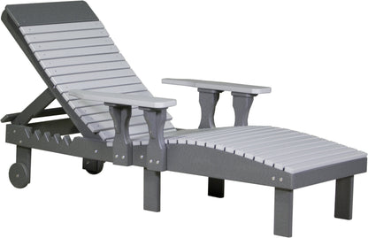 Poly Lounge Chair Dove Gray & Slate