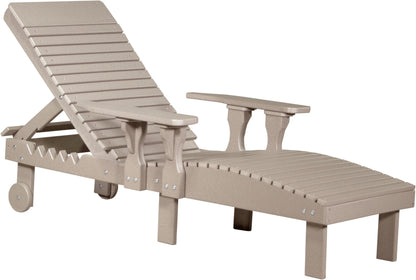 Poly Lounge Chair Weatherwood