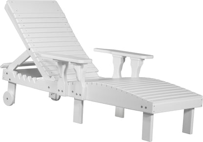 Poly Lounge Chair White