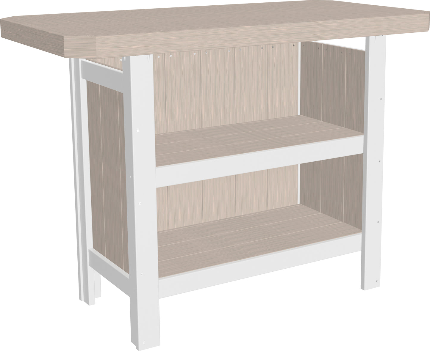 Serving Bar Birch & White