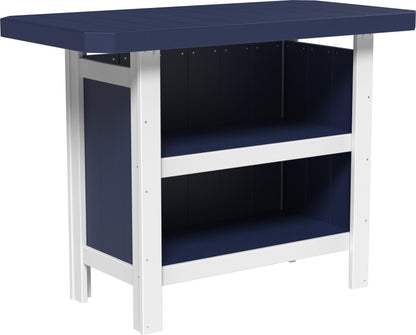 Serving Bar Patriot Blue & White