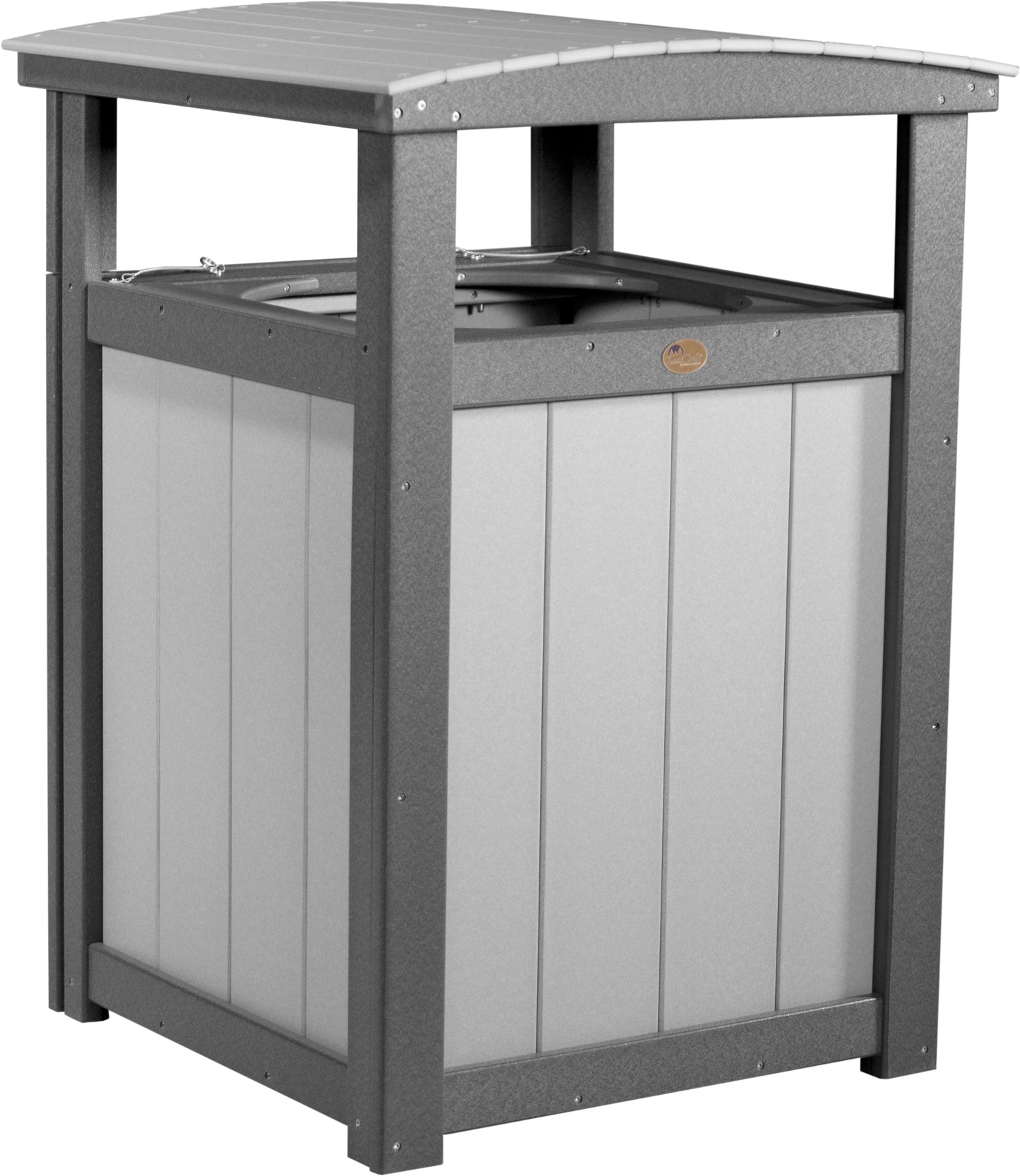 Trash Can Dove Gray & Slate