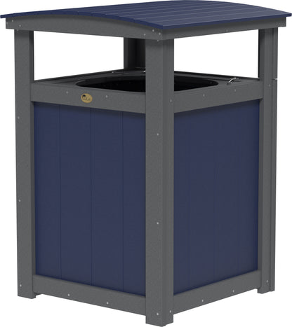 Trash Can Patriot Blue & Slate