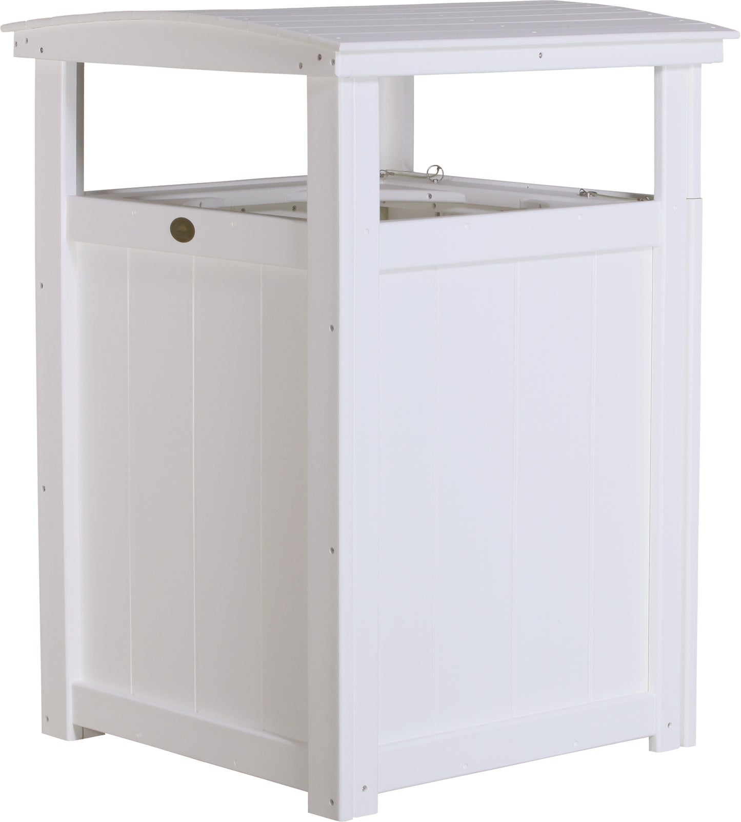 Trash Can White