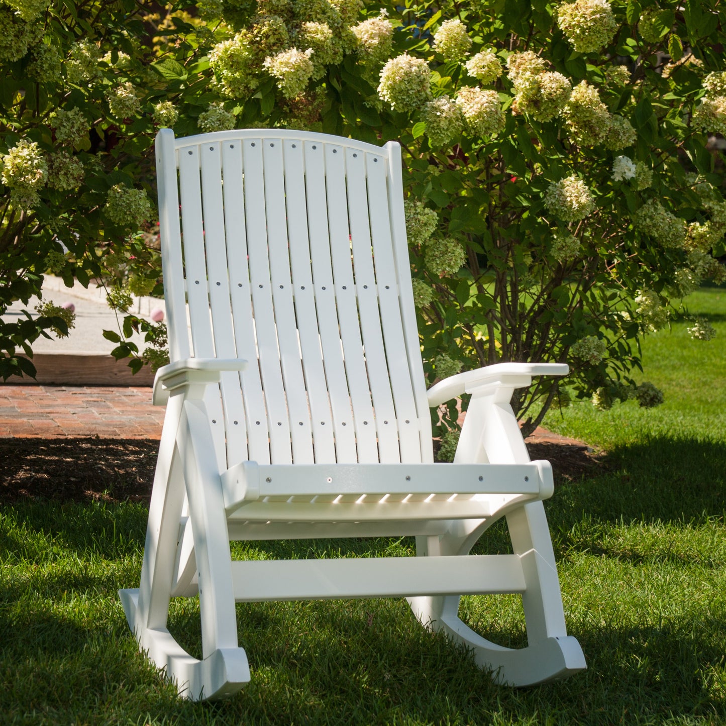 Poly Comfort Rocker White